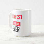 OKAYESTER MANN ALLE ZEITEN KAFFEETASSE (Vorderseite Links)