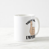 Okayester Mitarbeiter der Welt Lustiger Klassiker Kaffeetasse (VorderseiteRechts)