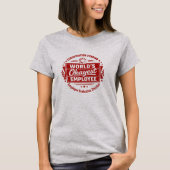 Okayester Mitarbeiter der Welt T-Shirt (Vorderseite)