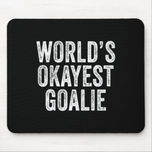 Okayester Torwart Fußball Lacrosse Sport Vint Mousepad