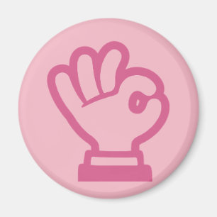 Okayhandzeichen Magnet