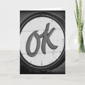 OKAYNotecard Karte