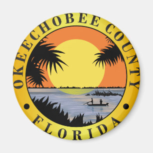 Okeechobee Landkreis Siegel Magnet