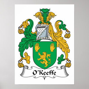 O'Keefe Familienwappen Poster