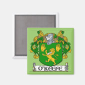 O'Keefe-Wappen Magnet (Vorderseite/Rückseite)