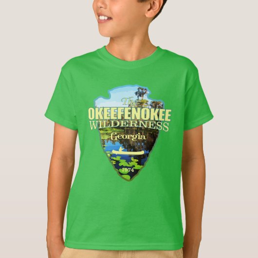 Okeefenokee WA (Pfeilspitzen) T-Shirt (Vorderseite)
