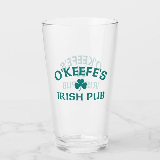 O'Keefe's Irish Pub Glas (Rückseite)
