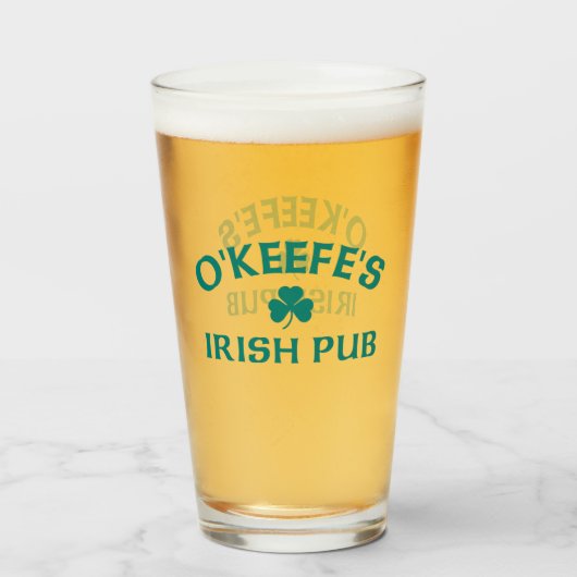 O'Keefe's Irish Pub Glas (Vorne (Gefüllt))