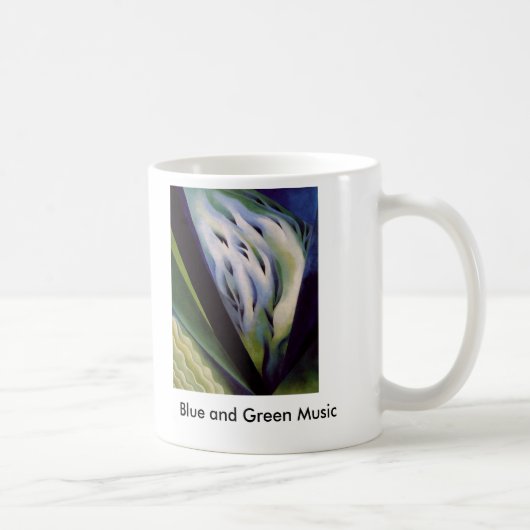 O'Keeffe-Dunkelheit Kaffeetasse (Rechts)