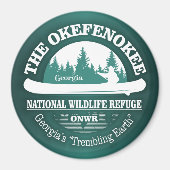 Okefenokee NWR (CT) Magnet (Vorne)