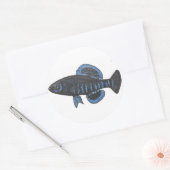 Okefenokee pygmy sunfish Sticker (Umschlag)