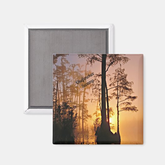 Okefenokee Swamp Magnet (Vorderseite/Rückseite)