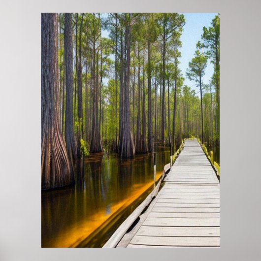 Okefenokee Swamp Poster (Vorne)