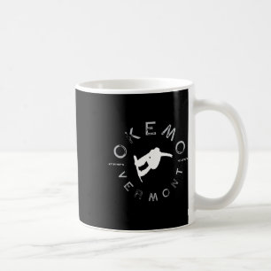 Okemo Mountain Vermont Grafik Vintage Snowboard T Kaffeetasse