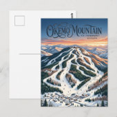 Okemo Mountain Vermont Postkarte (Vorne/Hinten)