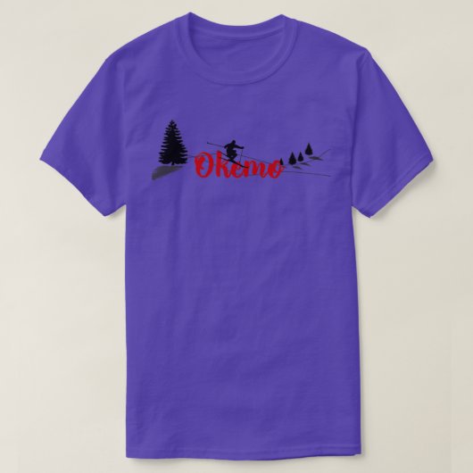 Okemo Ski Long T-Shirt (Design vorne)