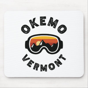 Okemo Skifahren Ski Snowboarden in Vermont, New En Mousepad