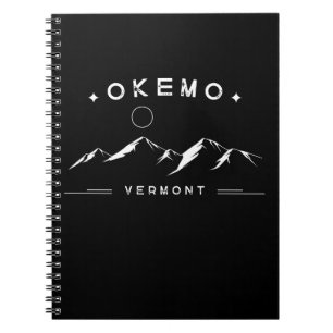 Okemo Vermont Berg Notizblock