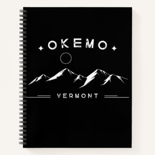 Okemo Vermont Berg Notizblock