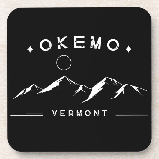 Okemo Vermont Getränkeuntersetzer (Vorderseite)