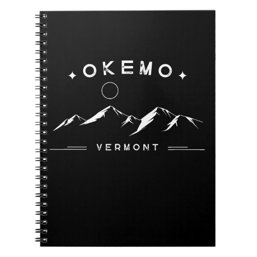 Okemo Vermont Notizblock (Vorderseite)