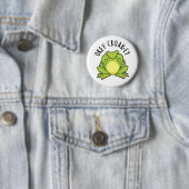Okey Croak-ey Funny Frog Pub Button (Beispiel)