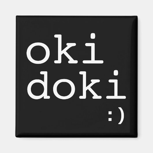 Oki Doki Magnet (Vorne)
