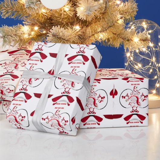 Oki Doki Weihnachtsmann! Geschenkpapier (Feiertage)