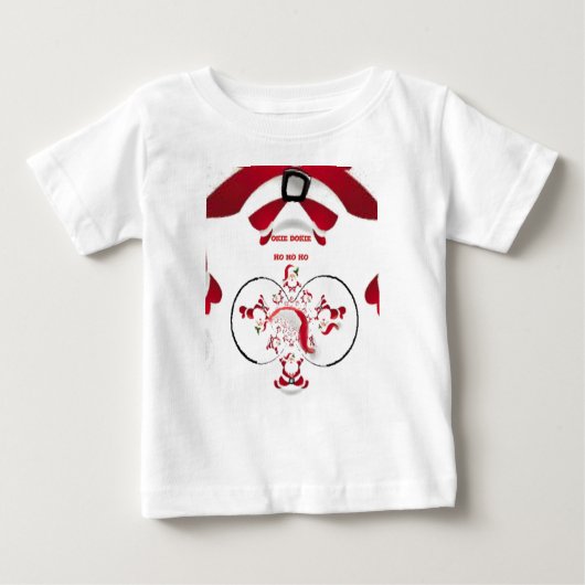 Oki Dokie Santa! Baby T-shirt (Vorderseite)
