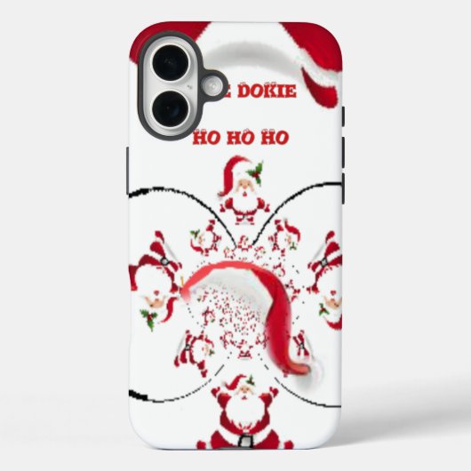Oki Dokie Santa! Case-Mate iPhone Hülle (Rückseite)