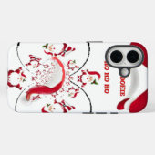Oki Dokie Santa! Case-Mate iPhone Hülle (Rückseite (Horizontal))