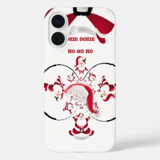 Oki Dokie Santa! Case-Mate iPhone Hülle (Rückseite)
