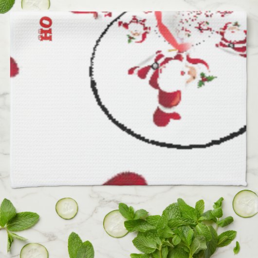 Oki Dokie Santa! Handtuch (Gefaltet)