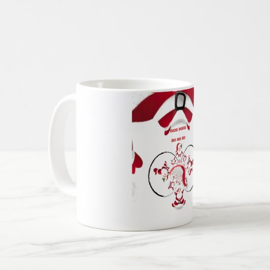 Oki Dokie Santa! Kaffeetasse (Vorderseite Links)