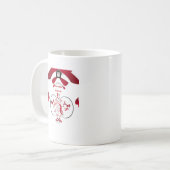 Oki Dokie Santa! Kaffeetasse (Vorderseite Links)