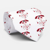 Oki Dokie Santa! Krawatte (Gerollt)