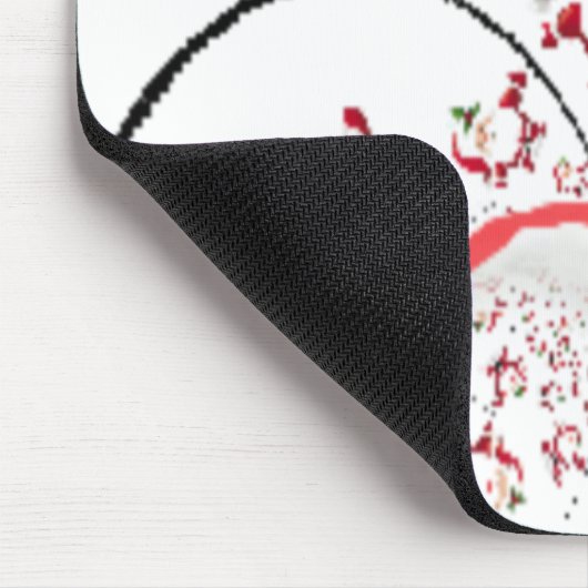 Oki Dokie Santa! Mousepad (Ecke)