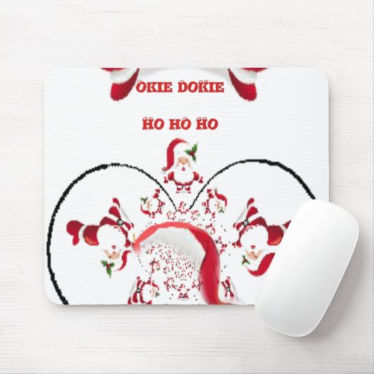 Oki Dokie Santa! Mousepad (Mit Mouse)