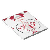 Oki Dokie Santa! Notizblock (angewinkelt)