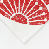 Okianawan bingata Artwal-Musterdecke Fleecedecke (Ecke)