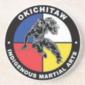 Okichitaw Sandstein-Untersetzer Getränkeuntersetzer (Vorne)