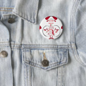 Okie Dokie Hospho Weihnachtsfest Button (Beispiel)