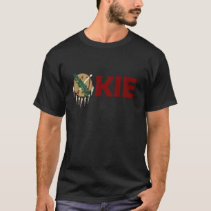 Okie mit Staats-Flaggen-Logo T-Shirt