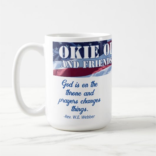 Okie Oilman Coffee Tasse (Links)