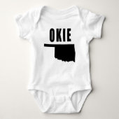 OKIE Oklahoma Baby Strampler (Vorderseite)