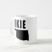 OKIE Oklahoma Kaffeetasse (Vorderseite Links)