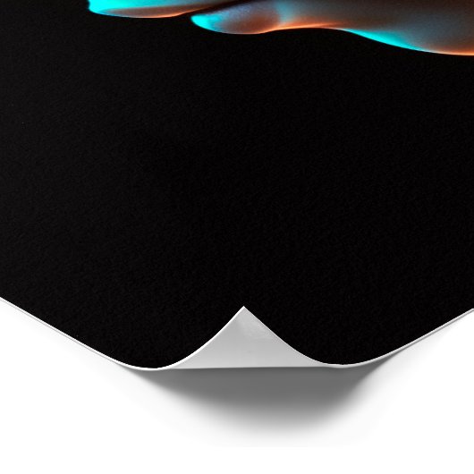 Okinawa Biocyberpunk Poster (Ecke)