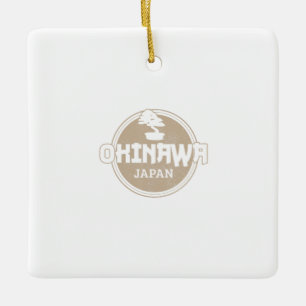 Okinawa Japan Bonsai Japanese Bonsai Master Men Keramikornament