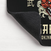 Okinawa Japan Dojo Shotokan Karate Mousepad (Ecke)