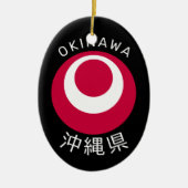 Okinawa, Japan Keramik Ornament (Vorne)